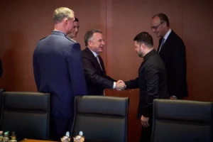 Розпочалася зустріч Зеленського, Мерца і спецпосланців США: перші кадри