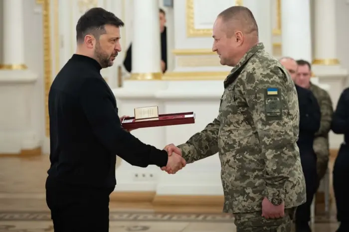 Зеленський нагородив воїнів Сил безпеки й оборони (відео)