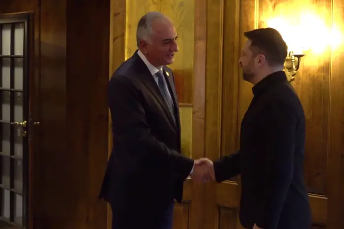 Зеленський та принц Ірану в екзилі обговорили спільну боротьбу проти диктатур