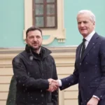 Зеленський зустрівся з премʼєр-міністром Норвегії Йонасом Гаром Стере: що відомо