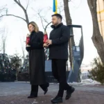 Подружжя Зеленських вшанувало пам’ять Героїв Небесної Сотні (фото)