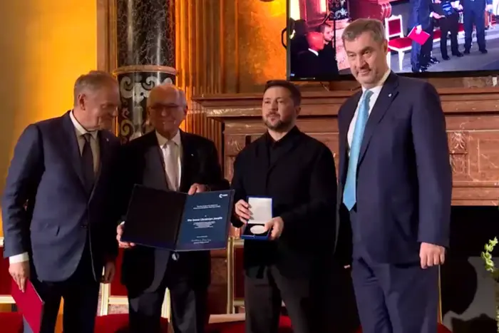 Зеленський отримав премію імені Евальда фон Кляйста