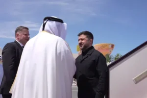 Зеленський прибув до Катару – Главком
