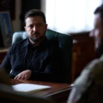 Зеленський зустрівся з командирами «Хартії», «Азова» та Десантно-штурмових військ